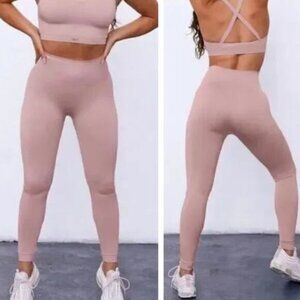 SET ACTIVE Sculptflex Legging Sz Small Dusty Pink